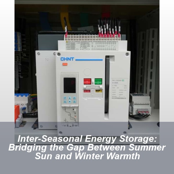 Inter-Seasonal Energy Storage: Bridging the Gap Between Summer Sun and Winter Warmth